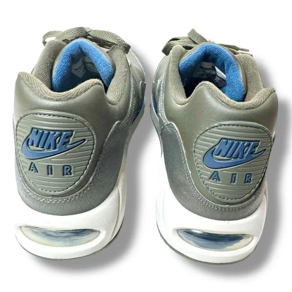 Nike Air Max Correlate Leather Sneakers Cargo Green Khaki/Blue Men’s Size 12